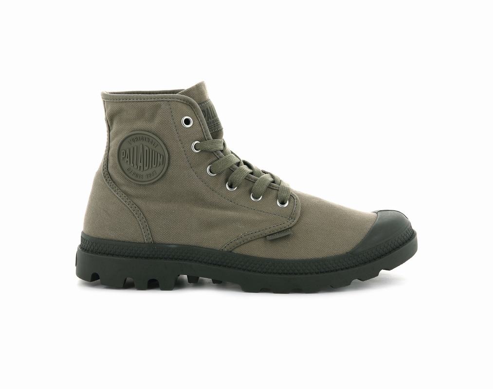 Botas Palladium Pampa Hi Hombre - Verde ||DYJQ-80925||